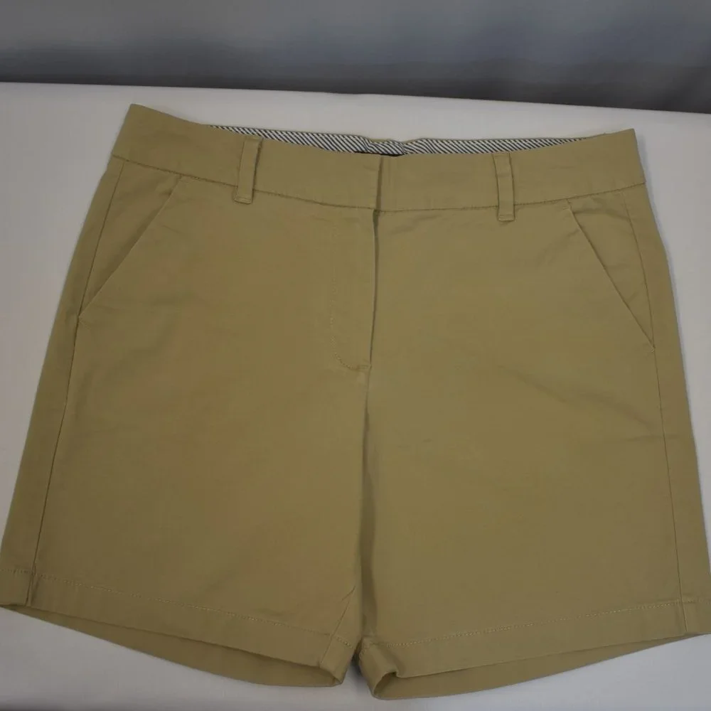 TOMMY HILFIGER CHINO FLAT FRONT‎ SHORT SZ 10